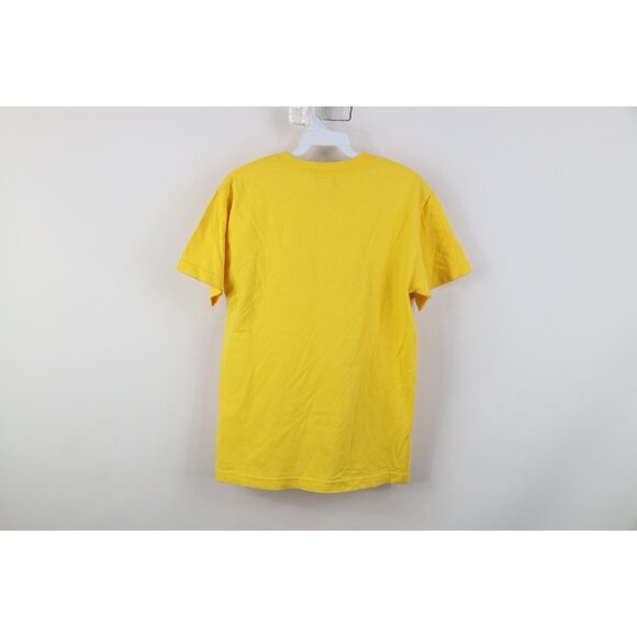 Vtg Leilow Japan Mens Small Spell Out Submarine Mission Surfing T-Shirt USA - Picture 11 of 13